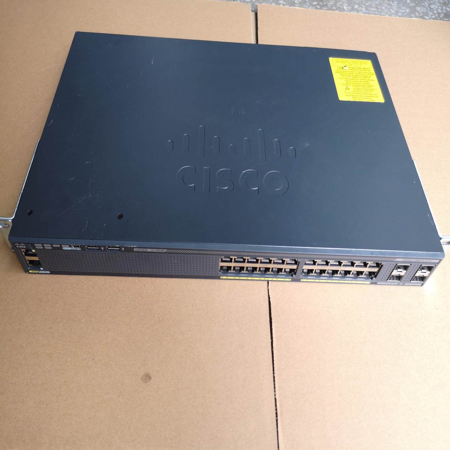 （设备配件）WS-C2960X-24TS-L 成色新  可以选装C296