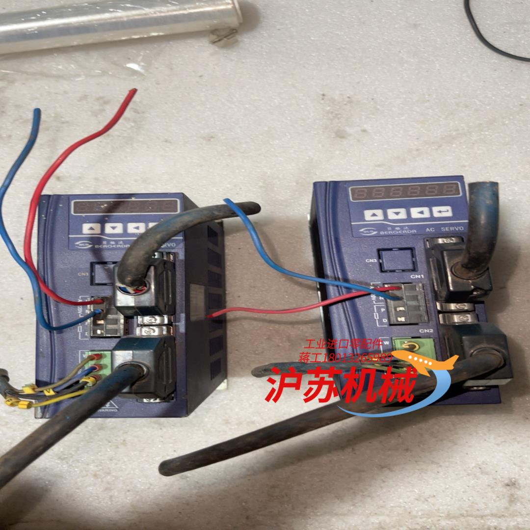 贝格达伺服驱动器两台SDB08NK0A