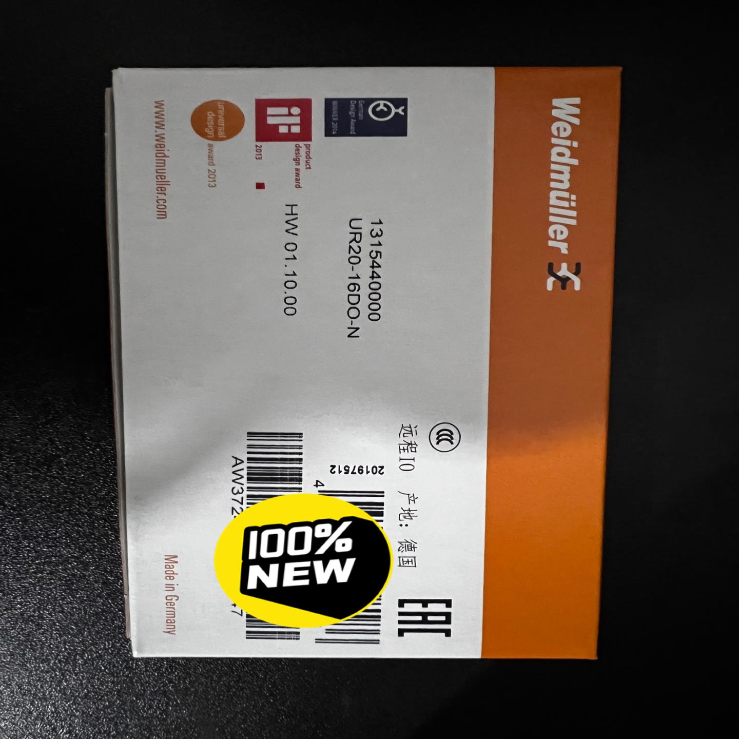 魏德米勒远程IO UR20-16DO-N全新未使用 1315