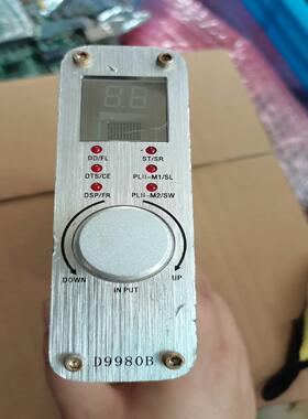 （设备配件）d9980b音频解码器，光纤同轴aux输入水晶