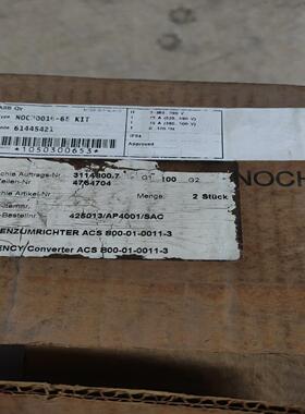 库存ABB变频器附件 Du/Dt滤波器 NOCH0016-6