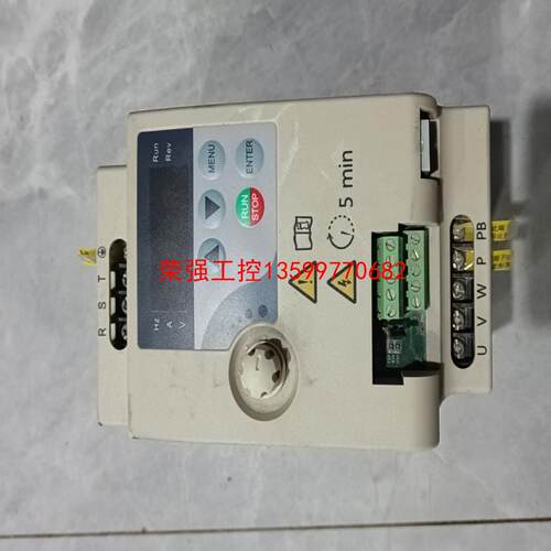 【荣强工控】拆机Coreken科肯变頻器0.75Kw，拆机包好用成色好；
