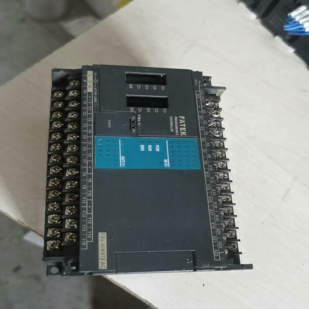 (设备配件)PLC永宏FBS-40MAT2-AC,拆机,成色如图
