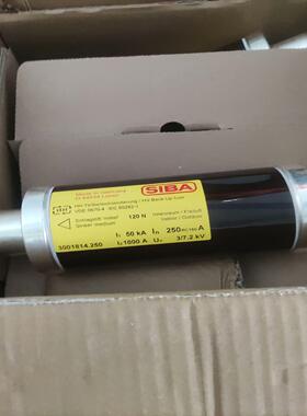 全新原装德国西霸siba高压熔断器3001814 250