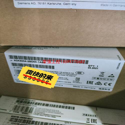 【荣强工控】西门子6GK5004-2BD00-1AB2