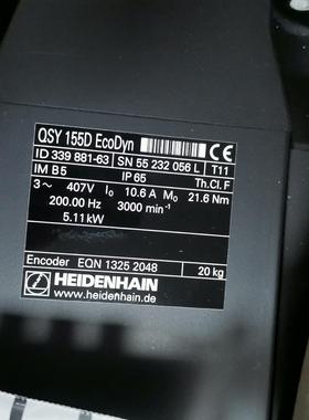 HEIDENHAIN海德汉QSY 155D EcoDyn电机议价