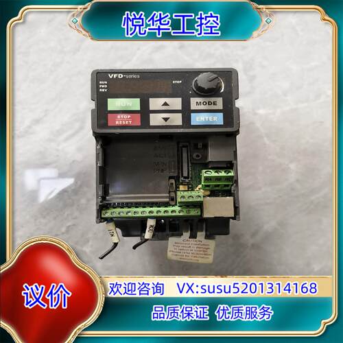 台达 0.75 千瓦变频器   VFD007F43T议价