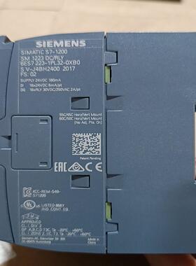 （设备配件）西门子模块223-1PL32冲新橙色功能已测，