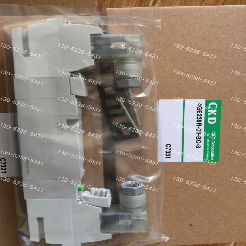 喜开理CKD底板配管单体阀4GE239-00-A2N-3/4GE239-A2N/E2C/E2H/E2