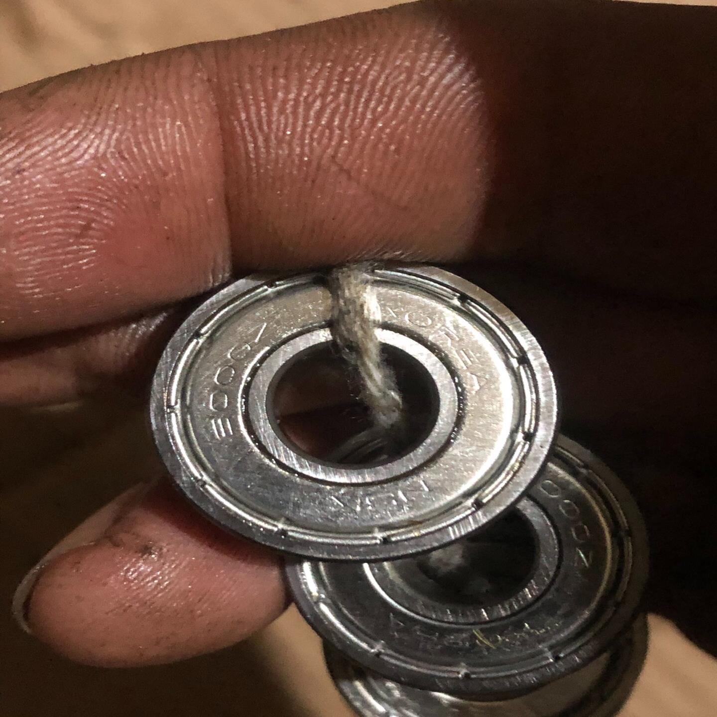 （设备配件）NSK 6000Z轴承，拆机的，保真，成色好，包好，有240