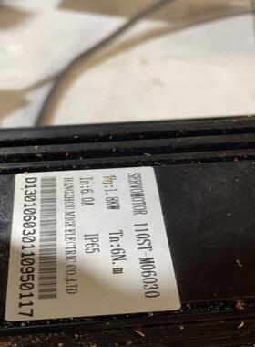 米格伺服电机110ST-M060301.8kw6牛米已出