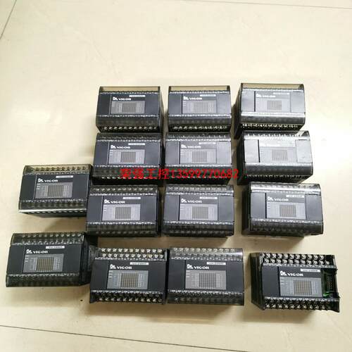 【荣强工控】VⅠGOR丰炜PLC，功能正常。        VH-24M