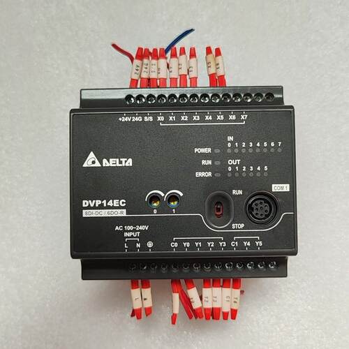 {莱茵电子商行}台达PLC模块DVP14EC00R3