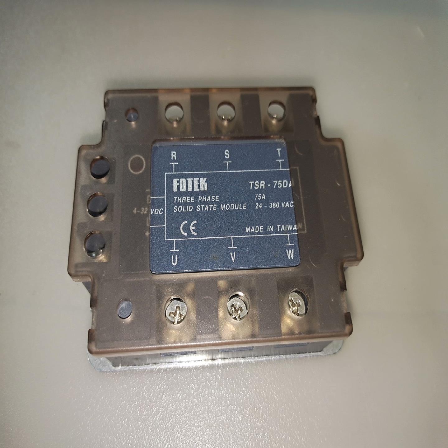 [德峰]台湾FOTEK阳明TSR-75DA三相固态继电器