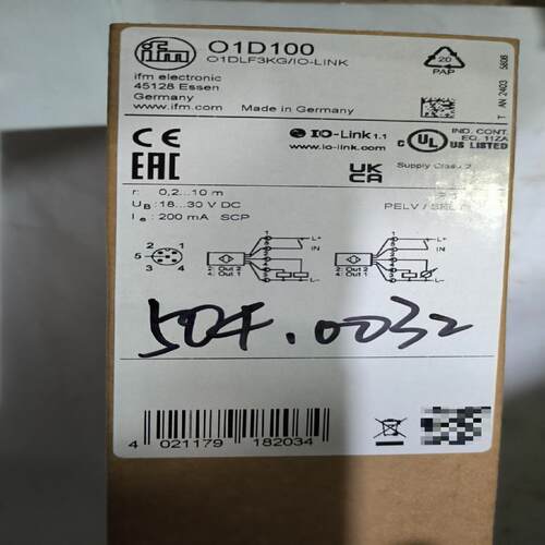 IFM01D100易福门01D100，全新原装正品未使