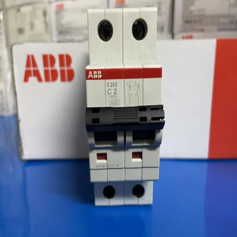 ABB微型断路器 S202-C2 2P 2A议价