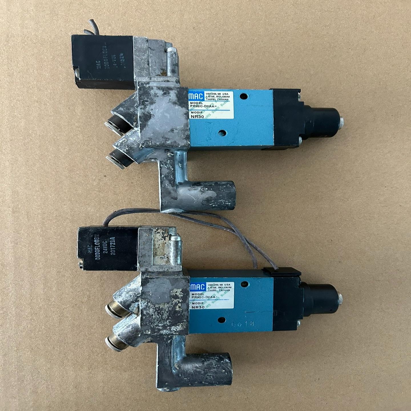 MAC电磁阀组件PR92C-DOAA