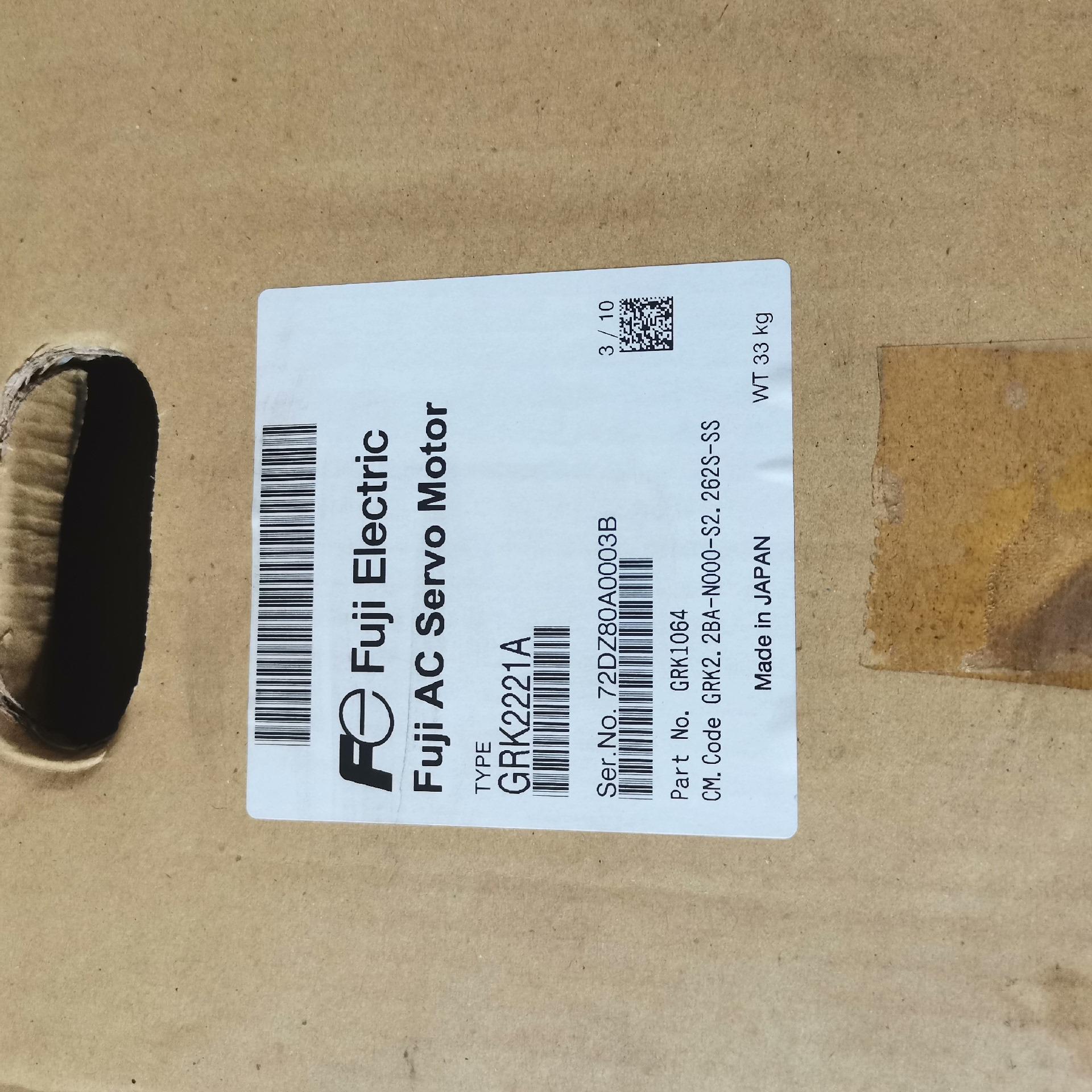 全新原装富士伺服电机GRK2221A GRK2750M-