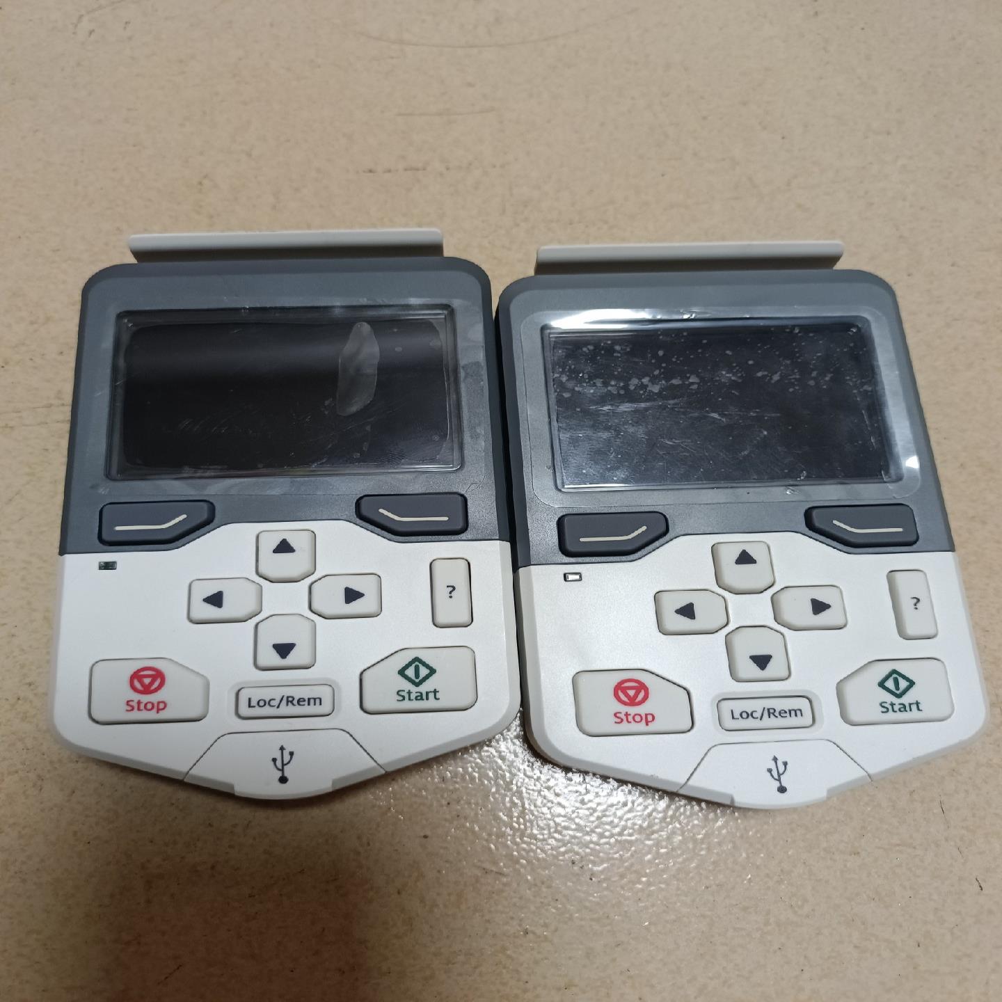 ACS580变频器控制面板ACS-AP-S，功能正常，实物拍