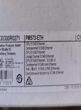 原装供应ABB 1SAP130300R0271 CPU 512KB 以太网 PM573-ETH