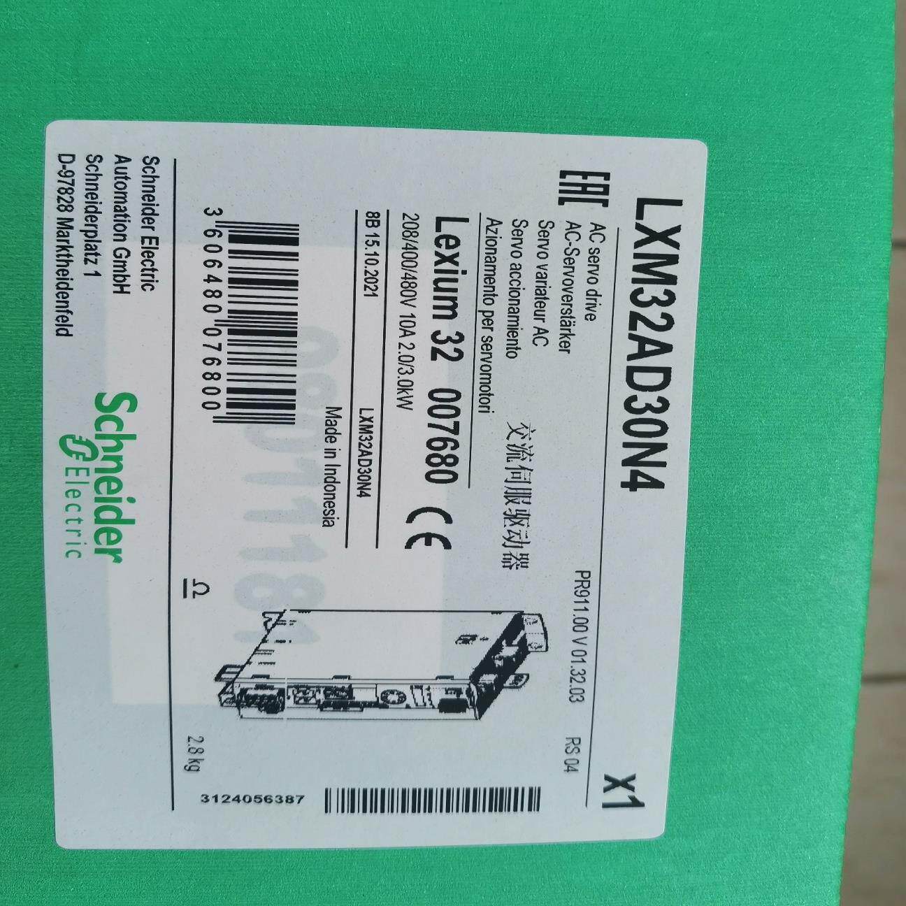 （设备配件）伺服驱动器LXM32AD30N4