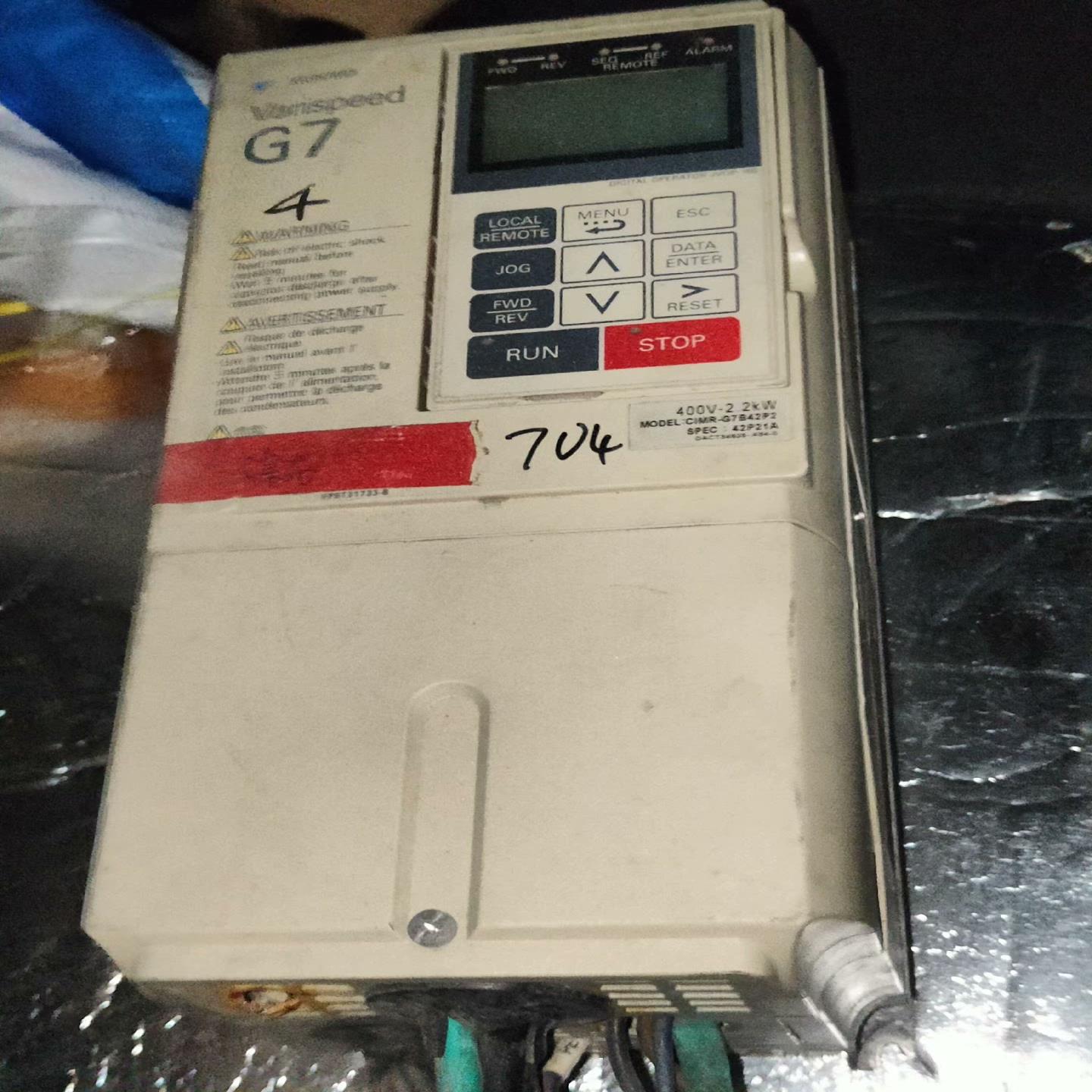 （设备配件）安川变频器CIMR-G7B42P2