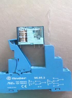 【工控自动化】继电器Type40.52 24V 配底座95.95.3议价