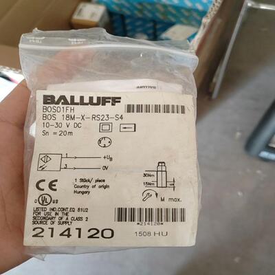 巴鲁夫光电传感器BOS01FH  BOS 18M-X-RS2