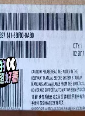 ET200模块 141-6BF00-0AB0议价