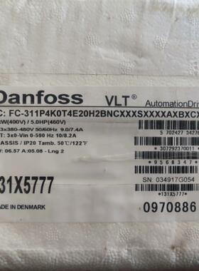 丹佛斯/Danfoss 变频器 FC-311P4K0T4E2