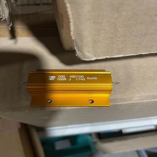 全新泰科铝壳电阻CGS HSC100 150R J 1743议价