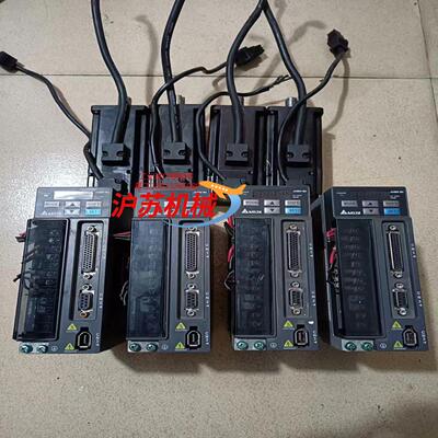 台达400w伺服驱动器电机，九成新，功能正常，为每套价