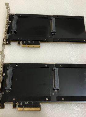 [德峰]NVME二. 安费诺 .PCIE3 转  0U2一一转.2U