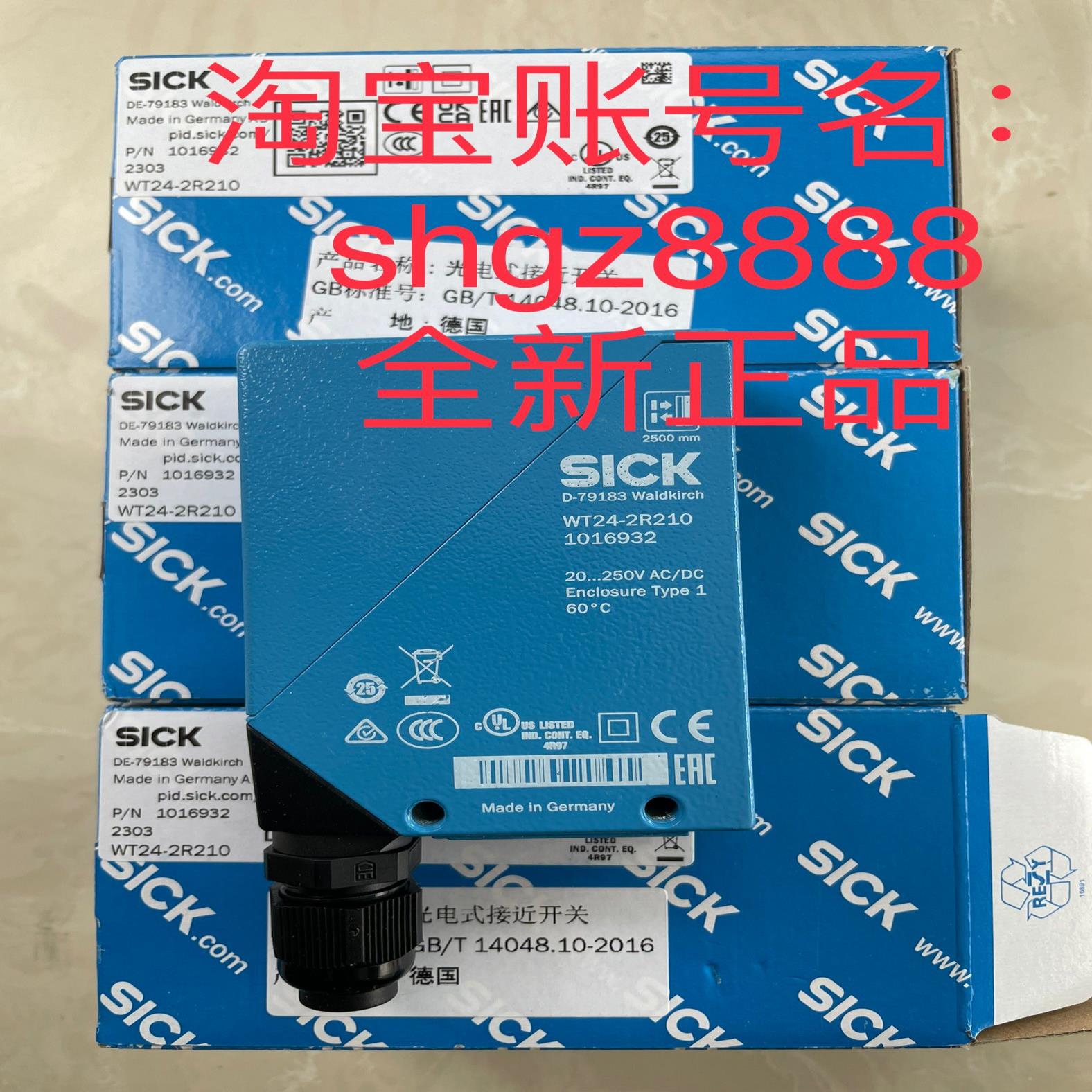 WT24-2R210 1016932紧凑型光电传感器议价