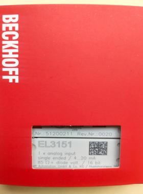 EL3151倍福模块稀缺模块行货没拆封一个议价