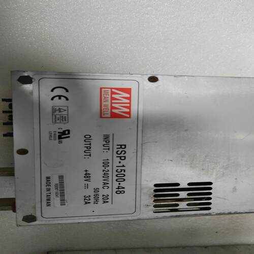 台湾明纬开关电源RSP-1500-48 48V 32A，成色