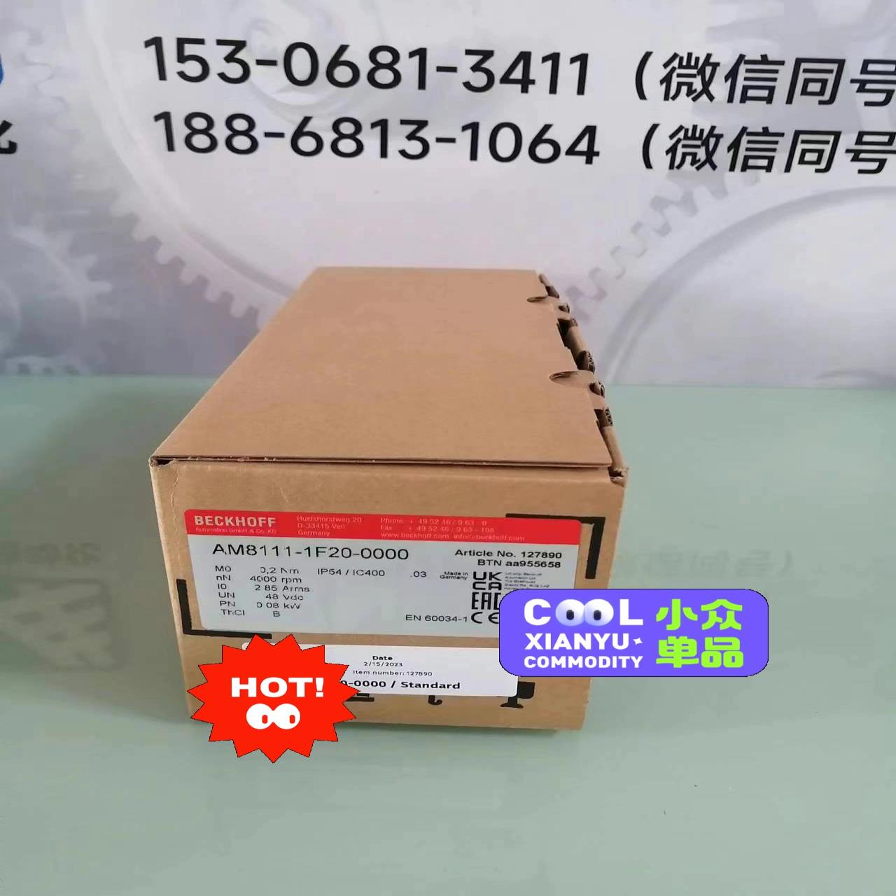 AM8111-1F20-0000 BECKH0FF倍福伺服电