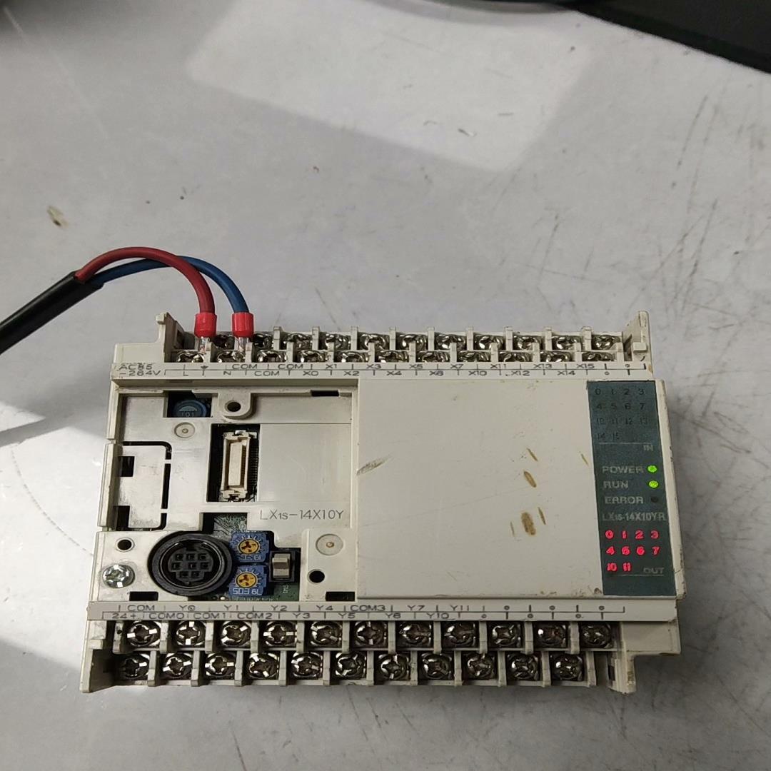 {雅致机械商行}禾川PLC禾川模块LX1S-14X10YR实物拍摄成色
