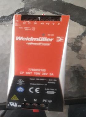 魏德米勒ECOLINE单相电源CPSNT70W24V