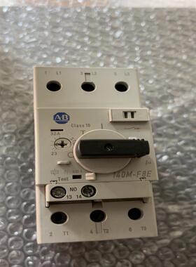 {雅致机械商行}AB拆机马达断路器140M-F8E-C32功能完好