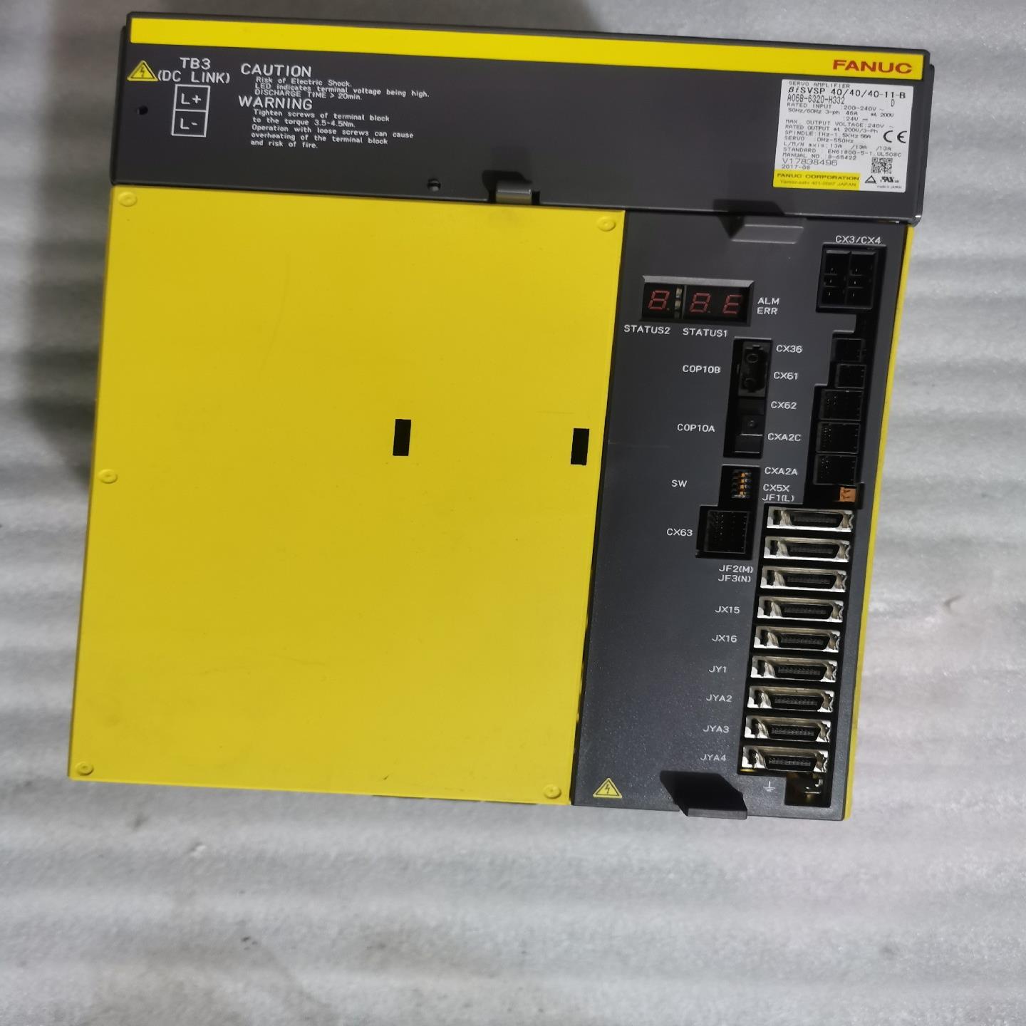 发那科新款放大器驱动，A06B-6320-H322,成色好年