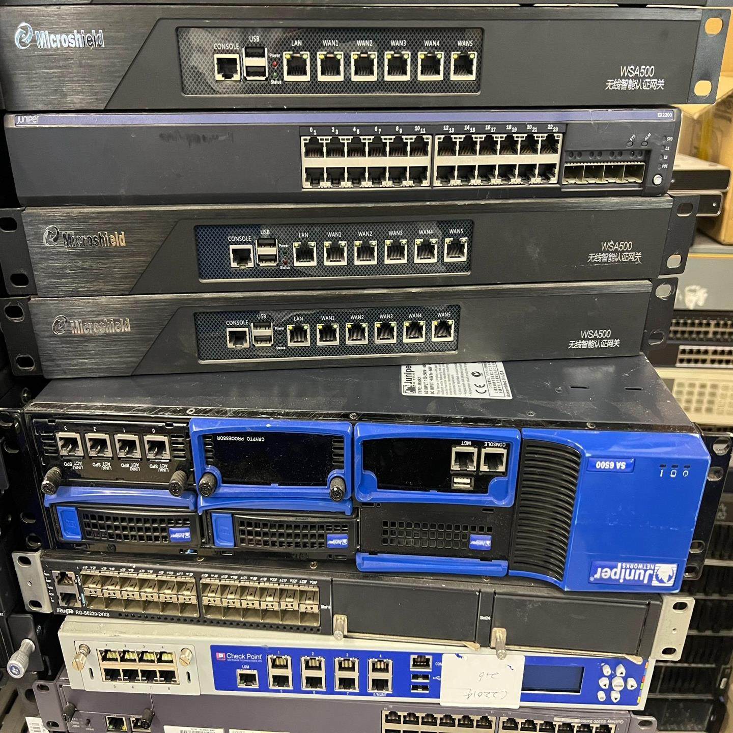 （设备配件）JuniPer瞻博SA6500 vpn网关，功能完好
