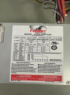 （设备配件）Nipron PCSA-300P-X2V工业设备工控机电源