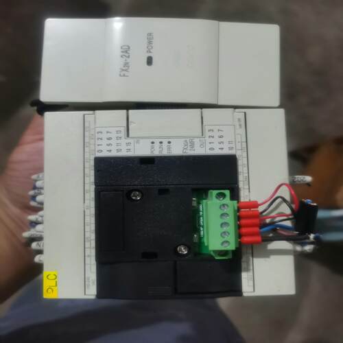 二手拆机三菱PLC加拓展模块Fx-3GA-24MR-CM