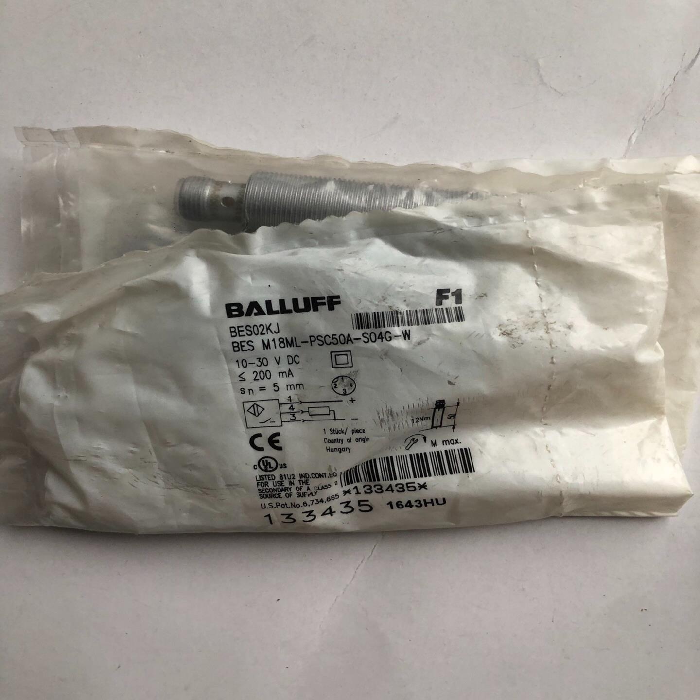 全新巴鲁夫BALLUFF传感器BES M18ML-PSC50