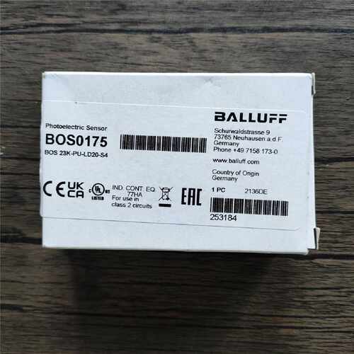 询价巴鲁夫BOS0175光电开关BOS23KPULD20S4