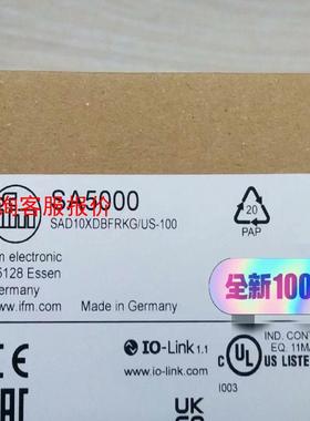 易福门流量计SH0500 SH0504 SI6000 SI6