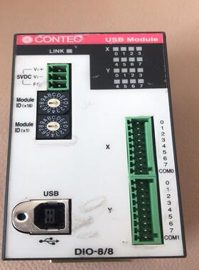 DIO-8/8，CONTECI驱动器，功能完好，成品见图。2