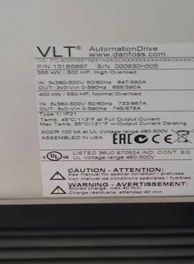 [德峰]丹佛斯变频FC302P355 FC302P315 FC302