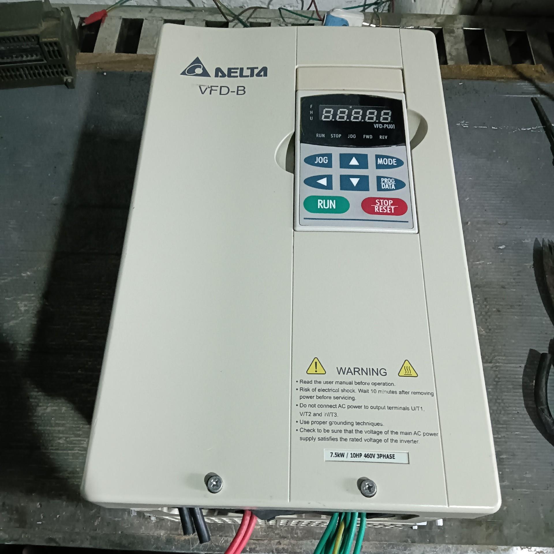（设备配件）台达变频器 7.5KW VFD075B43A 拆机一台 成色